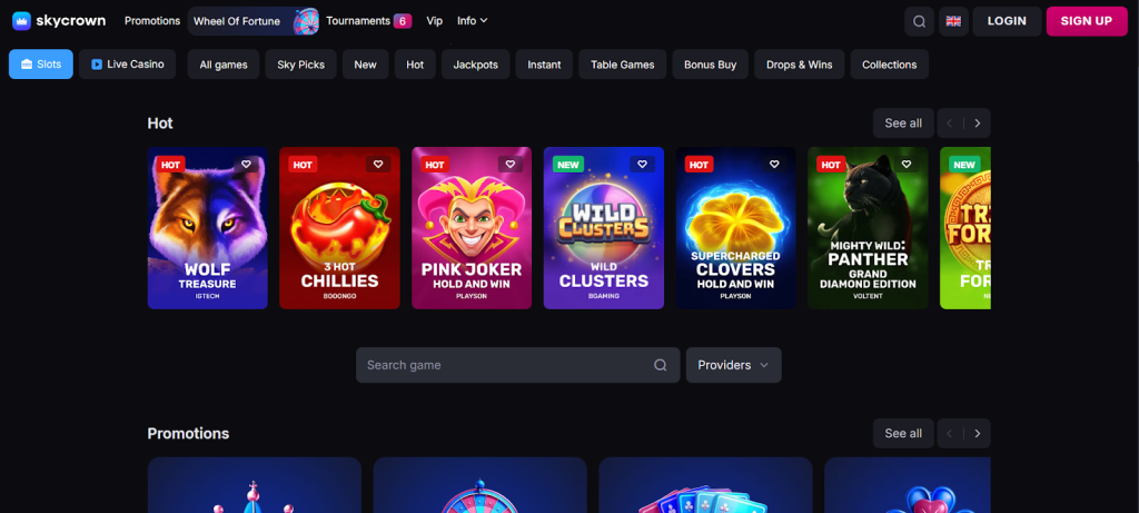 SkyCrown Slots Collection