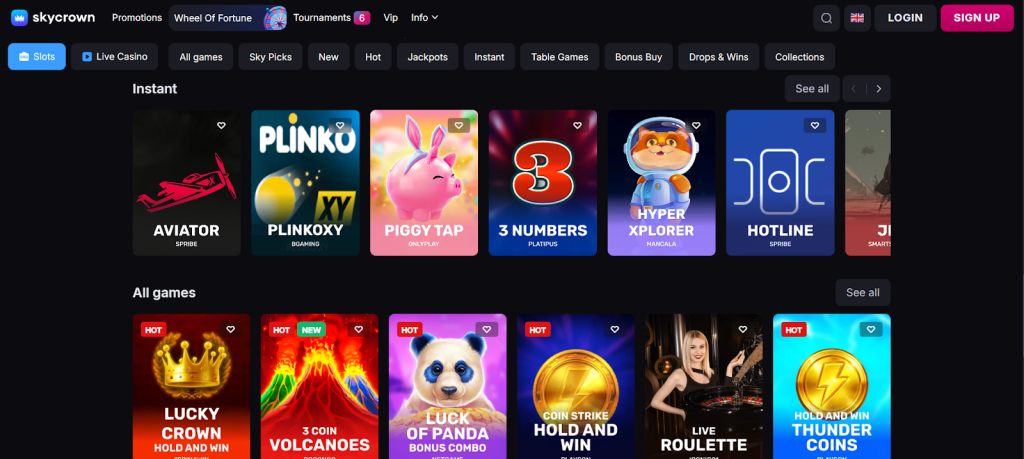 SkyCrown Casino Australia Instant
